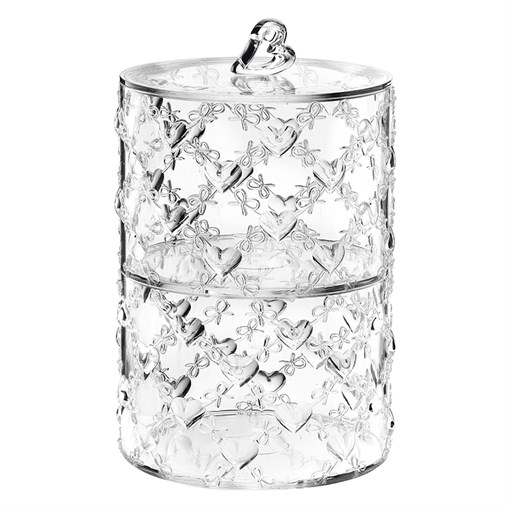 Набор из 2 контейнеров love прозрачный - фото 238957