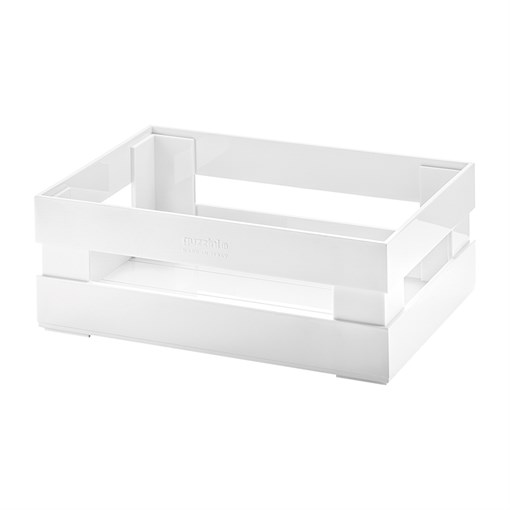 Ящик для хранения tidy & store s 22,4х5,4х8,7 см белый - фото 238996
