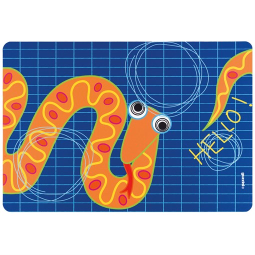 Коврик сервировочный детский hello змея - фото 239377