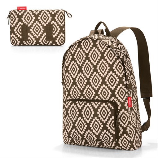 Рюкзак складной mini maxi diamonds mocha - фото 240013