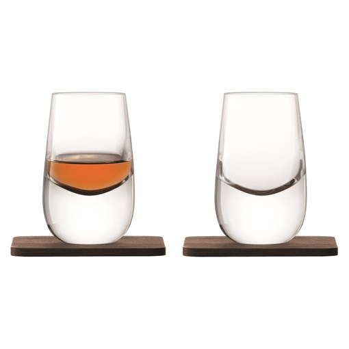 Набор из 2 шотов на подставках whisky 80 мл - фото 240267