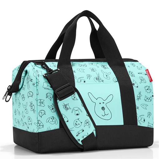 Сумка детская allrounder m cats and dogs мятная - фото 240839