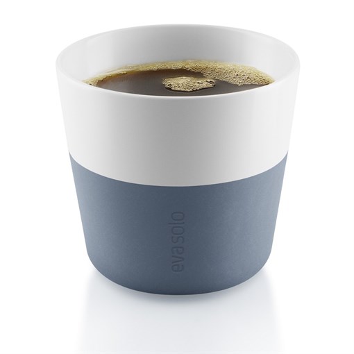 Чашки для лунго 2 шт синяя сталь - фото 241685