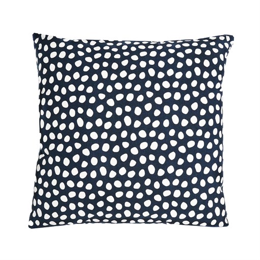 Чехол для подушки из хлопка с принтом funky dots, темно-серый cuts&pieces, 45х45 см - фото 241960