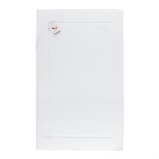 Коврик для ванной белого цвета essential, 50х80 см - фото 242548