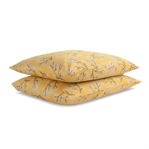 Набор из двух наволочек из сатина с принтом Сибирский цветок russian north, 70х70 см - фото 243207