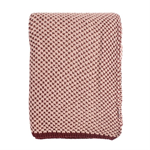 Плед двухцветный из хлопка essential, 180х130 см - фото 243572