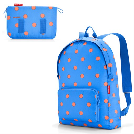 Рюкзак складной mini maxi azure dots - фото 244487