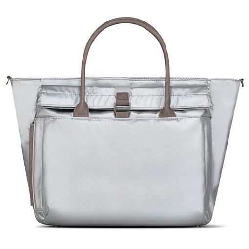 Сумка senz° lou shiny silver - фото 245577