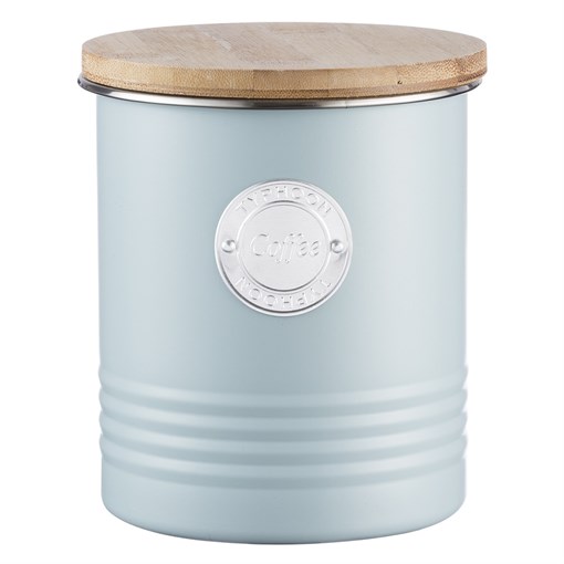 Емкость для хранения кофе living голубая 1 л - фото 246124