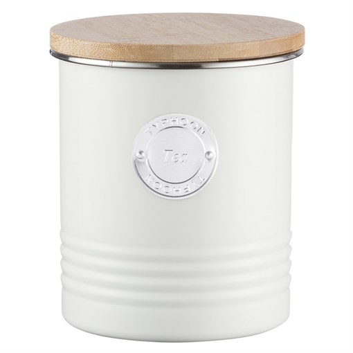 Емкость для хранения чая living кремовая 1 л - фото 246143