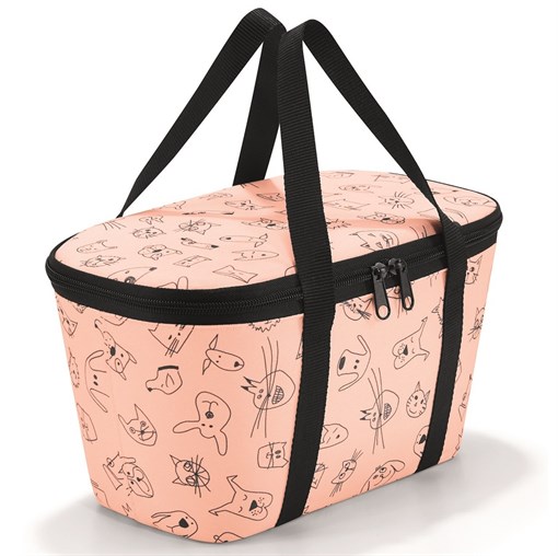 Термосумка детская coolerbag xs cats and dogs rose - фото 249732