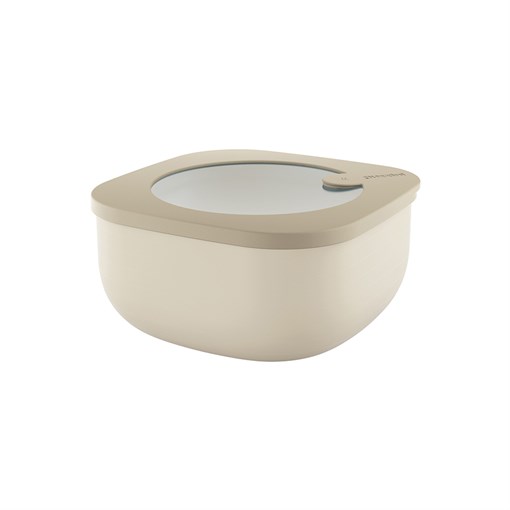 Контейнер для хранения store&more 975 мл бежевый - фото 250313