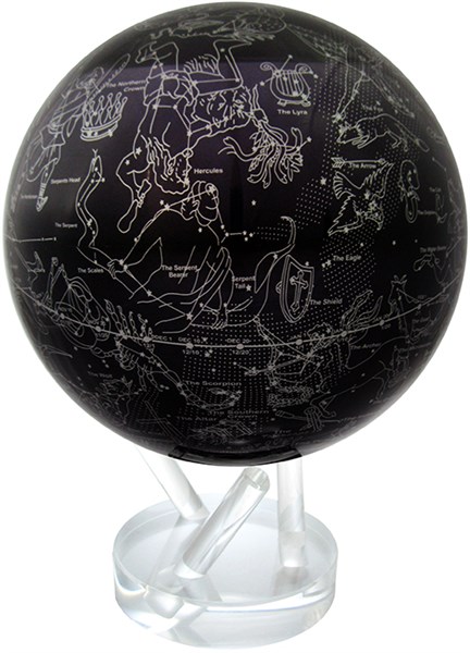 Глобус самовращающийся Mova Globe d22 см Звездное Небо - фото 251247