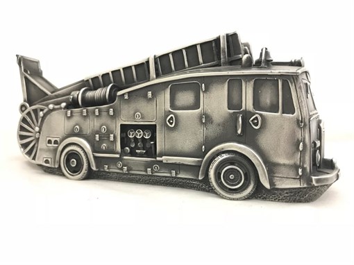 Скульптура-автомобиль "Fire Engine 1950s", металл, 30 см - фото 251367