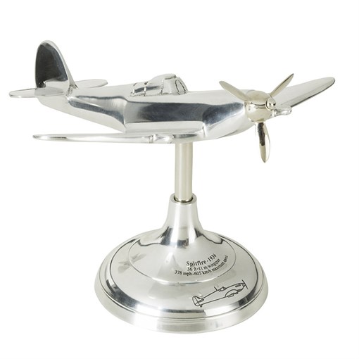 Самолет Spitfire Travel Model, размер 19х20х14,5 см - фото 251387