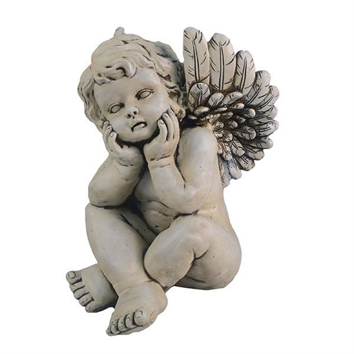 Фигура декоративная Ангел L29W31.5H41 см. - фото 252048