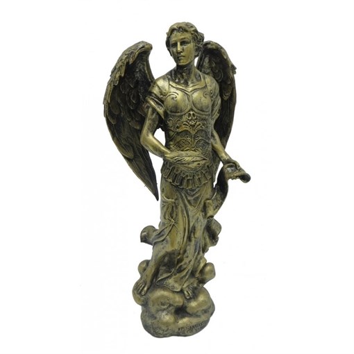 Фигурка декоративная "Архангел Гавриил", L13,5 W10,5 H30 см - фото 253219