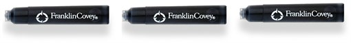 Картридж FranklinCovey для перьевой ручки  (3 шт), черный; блистер - фото 254301
