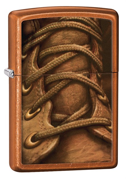 Широкая зажигалка Zippo Boot Laces 28672 - фото 254681