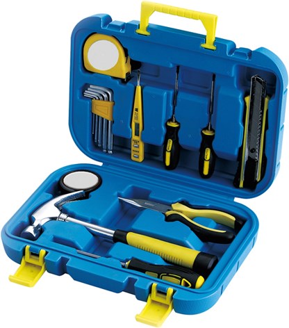 Набор инструментов Stinger, 15 инструментов, в пластиковом кейсе, 290х75x205 мм - фото 255597