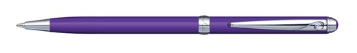 Ручка шариковая Pierre Cardin SLIM. Цвет - фиолетовый. Упаковка Е - фото 255818