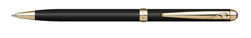 Ручка шариковая Pierre Cardin SLIM. Цвет - черный. Упаковка Е - фото 255822