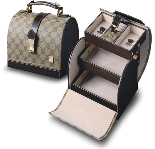 Шкатулка для украшений Jardin D'Ete, цвет коричнево-бежевый, 21,0 x 14,8 x 14,7 см - фото 256962