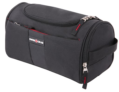Несессер SWISSGEAR, чёрный, полиэстер, 28х16х16 см - фото 257526