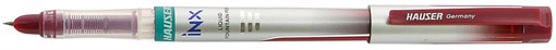 Перьевая ручка Hauser INX, пластик, красная - фото 258080
