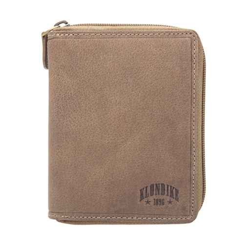 Бумажник KLONDIKE «Dylan», натуральная кожа в коричневом цвете, 10,5 х 13,5 см - фото 258240