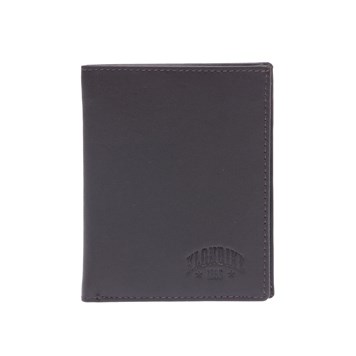 Визитница KLONDIKE Claim, натуральная кожа в коричневом цвете, 8 х 1,5 х 10,5 см - фото 258485