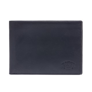 Бумажник KLONDIKE Dawson, натуральная кожа в черном цвете, 13 х 1,5 х 9,5 см - фото 258644