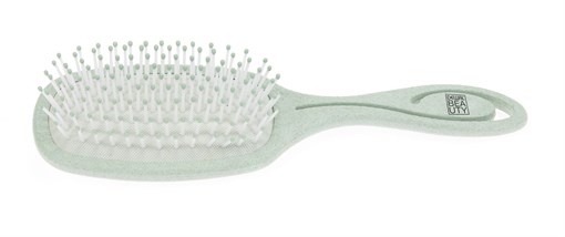 Щетка Dewal Beauty серия "Eco-Friendly", массажная, с нейлоновым штифтом, форма прямоугольная - фото 258911