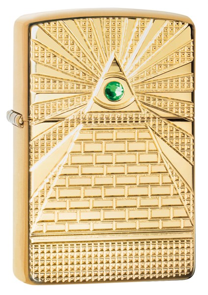 Зажигалка Zippo Armor™ с покрытием High Polish Brass 49060 - фото 258952