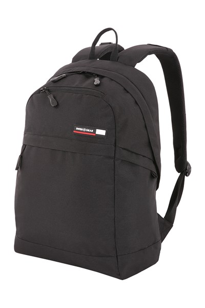 Рюкзак SWISSGEAR 14", черный, полиэстер 600D, 30 x 17,5 x 45 см, 24 л - фото 259307
