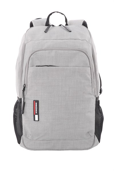 Рюкзак SWISSGEAR 15,6", светло-серый, ткань Heather, 31 x 16 x 45 см, 22 л - фото 259312
