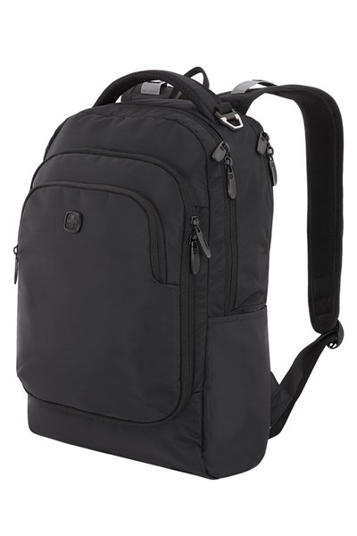 Рюкзак SWISSGEAR 15,6", черный, полиэстер 600D, 30 x 13 x 44 см, 17 л - фото 259320