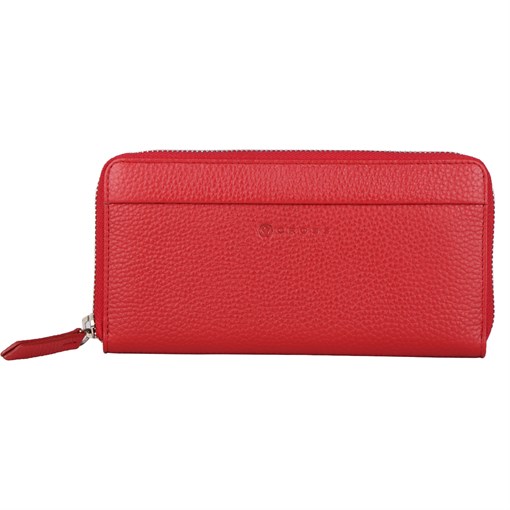 Кошелёк Cross Colors Rosso, кожа наппа, фактурная, цвет красный - фото 259355