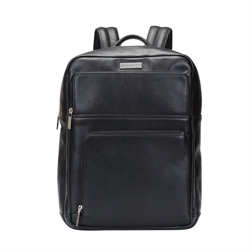 Рюкзак мужской Cross Insignia Express Black, кожа наппа, гладкая, чёрный - фото 259372