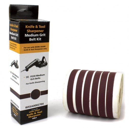 Набор сменных ремней Work Sharp WSKTS, 6 шт. - P220 - фото 259531