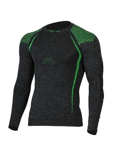 Футболка  мужская Tolo/ дл. рукав/ синтетика 200/ зеленая/ L-XL - фото 260215