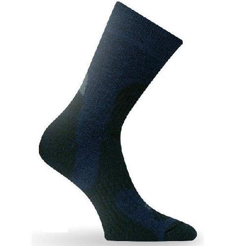 Носки Lasting TRP 698, wool+polyamide, зеленый с черными вставками, размер S (TRP698-S) - фото 260305