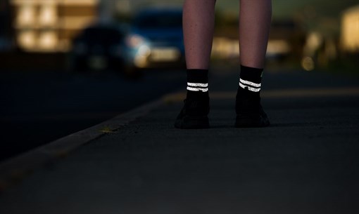 Водонепроницаемые носки DexShell Pro visibility Cycling S (36-38) Серая полоска - фото 260444