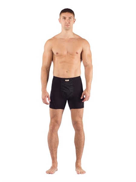 Шорты мужские NICO+/шерсть 160/ черный/ M - фото 260839