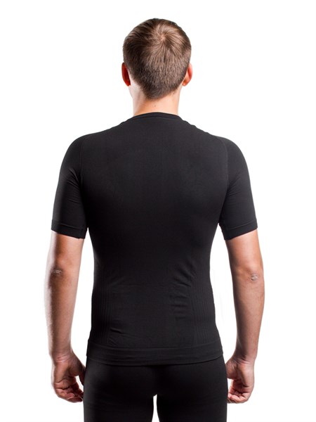 Футболка мужская Abel/ кор. рукав/ синтетика/ черный/ L-XL - фото 260853