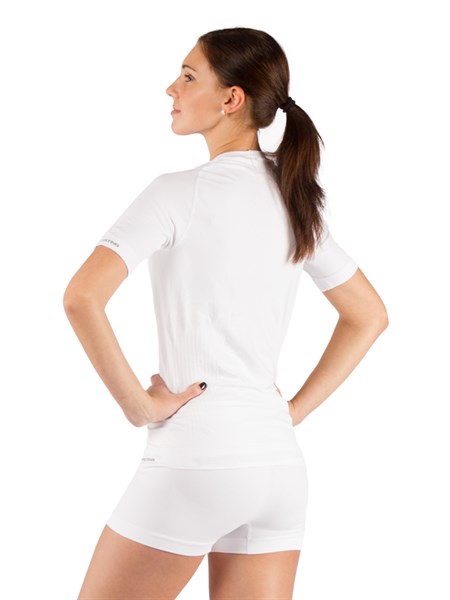 Футболка женская Alba/ кор. рукав/ синтетика/ белый/ L-XL - фото 260868