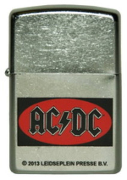 Широкая зажигалка Zippo AC/DC 207 (Cl011700) - фото 281850