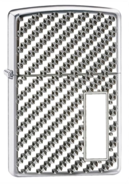 Широкая зажигалка Zippo Razor Cut 28185 - фото 282000