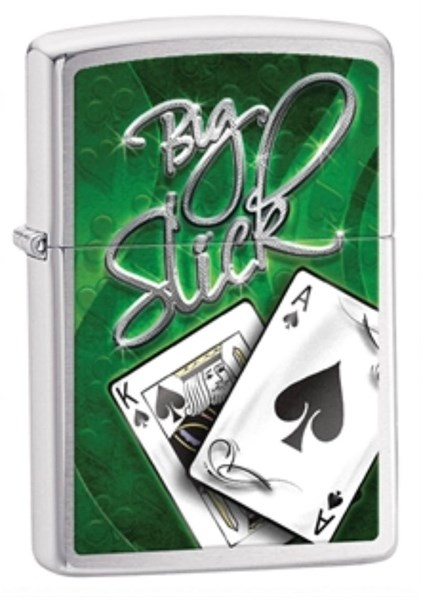 Широкая зажигалка Zippo 28281 - фото 282016